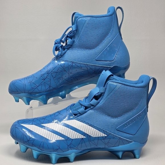 adidas ADIZERO Chaos Football Cleats Lineman Cleats Solar Blue Mens Size 8.5 New main image 11